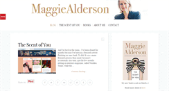 Desktop Screenshot of maggiealderson.com